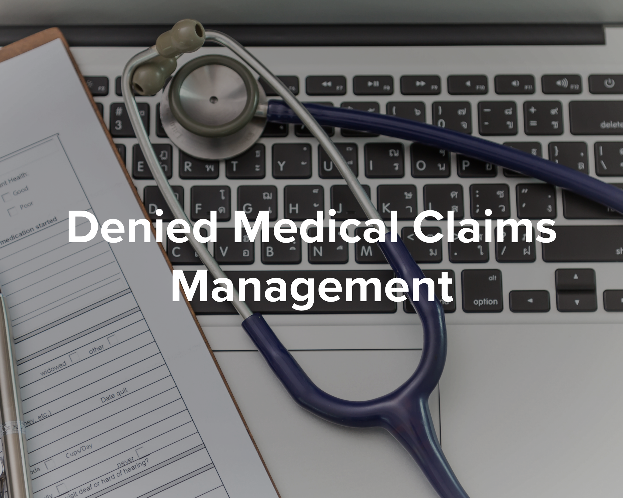 Denied Medical Claims management at Park Medical Billing