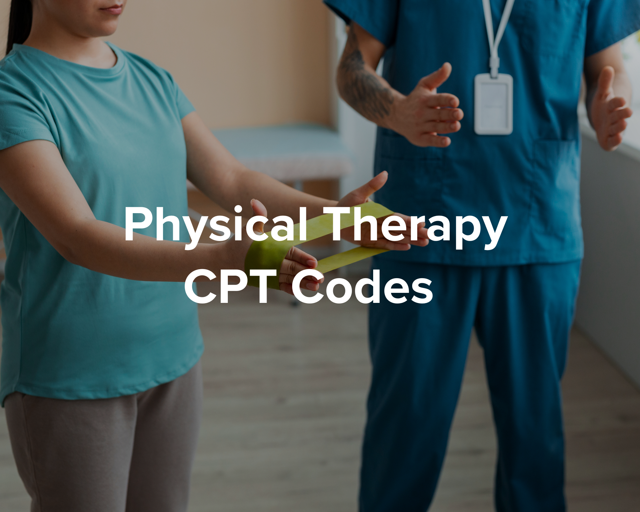 physical therapy cpt codes