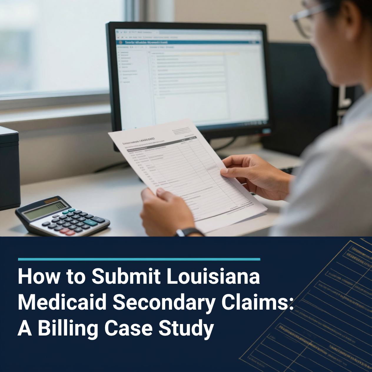 How to Submit Louisiana Medicaid Secondary Claims: A Billing Case Study