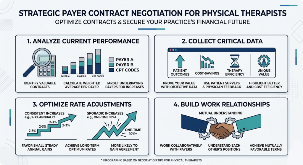 healthcare payer contract negotiations for physical therapists - Park Medical Billing