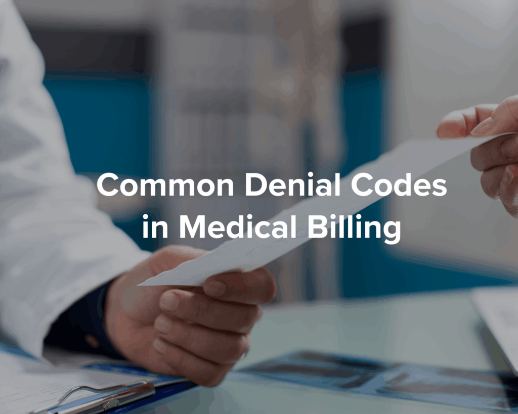 Common denial codes in medical billing - Park Medical Billing