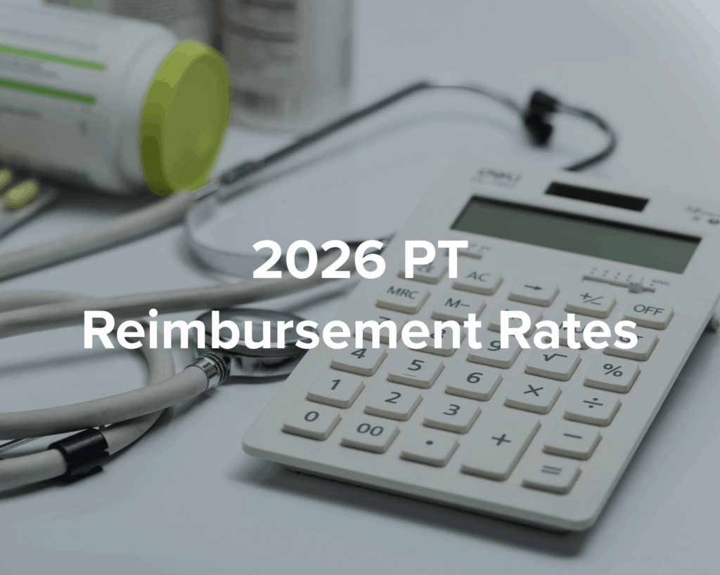 2026 Physical Therapy Reimbursement Rates - Park Medical Billing